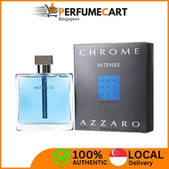 AZZARO CHROME INTENSE EDT FOR MEN 100ml  [Brand New 100% Authentic Perfume Cart]