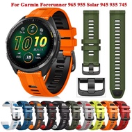 Watchband for Garmin Forerunner 965 955Solar / Forerunner945 935 / Forerunner745 Xt / Descent G1 Sil