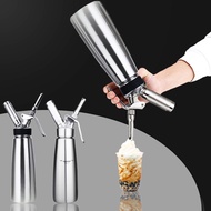 H-Y/ 304Stainless Steel Grease Gun Commercial Milk Tea Shop Snow Top Dedicated Bath Bomb Foam Maker Coffee Cake Siphon B