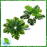 Monstera philodendron artificial leaves Scandinavian 7 leaves