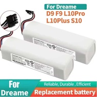 แบตเตอรี่หุ่นยนต์ดูดฝุ่นอัตโนมัติ Battery for Robot Cleaner Dreame D9 F9 S10 L10Plus L10Pro L10Ultra