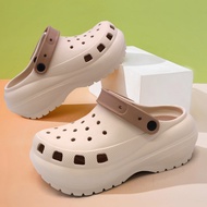 FENTINA Sandal Kodok Wanita Kekinian Sandal Jelly Wanita Selop Sandal Baim Wedges Platform