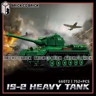 Xe Tank Hạng Nặng IS-2 Đồ chơi Lắp ráp Xe Tăng Quân đội Thế Chiến Hạng Nặng Mô hình Tank Quân sự Sán