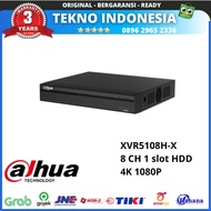 DAHUA XVR5108H-X 8ch XVR DVR 8 channel display resolution 4K