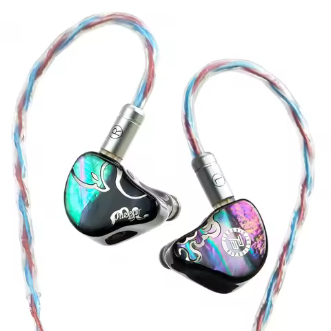 JUZEAR x Z Reviews Defiant 1DD+3BA Hybrid In-ear Earphones 3-Way Crossover HiFi Headset with 3.5+4.4