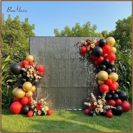 Baoblaze 49 Pieces Reflective Sparkle Wall Backdrop Mirrored Sequin Backdrop Panel Shimmering Sparkl