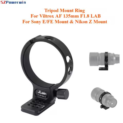 Tripod Mount Ring For Viltrox AF 135mm F1.8 LAB Lens Foot For Sony E/FE Mount & Nikon Z Mount