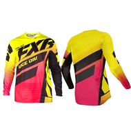 Motocross Jersey Long sleeve MTB Motorcycle Bike MOTO Racing Bicycle yellow FXR jerseys