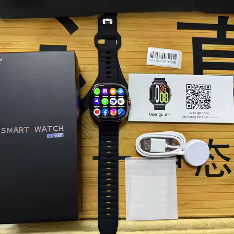 32GB+512GB M99 Smart Watch 4G LTE Full Netcom Android Smartwatch 900W Rotating Camera GPS WIFI Googl