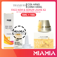 Combo Giảm Nám Thanh Tô Cosmetics - Kem Face Melasma Luxury Jiuhe + Serum Bye Bye Melano Jiuhe