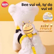 hipidog | Dây dắt chó kiểu áo yếm Teddy Bichon Pomeranian nhỏ bằng nylon