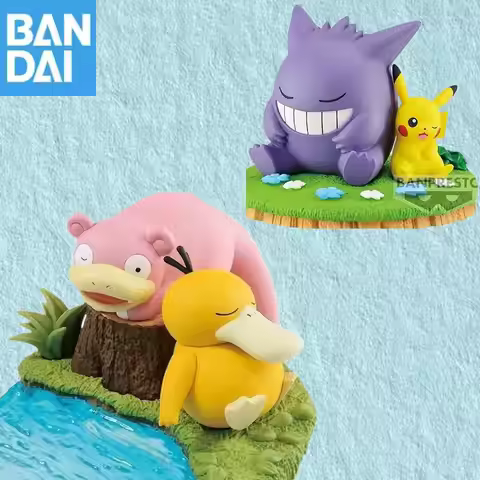 Bandai Namco Banpresto Pokemon Psyduck Slowpoke Charizard Charmander Pikachu Eevee Gengar Figurine C