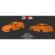 DR64 Body Replacement Hotwheels Nissan S13 Origin Labo