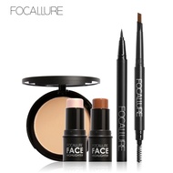 FOCALLURE Facial Eyeliner Pencil 2 Highlighter Stickers Makeup Set