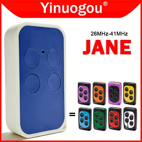Clone JANE Q Q2 Garage Door Remote Control Duplicator 26MHz-41MHz 26.995MHz 30.900MHz 30.875MHz 40.6