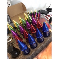 RAYS Tayar Nut 20pcs 3 Layer Alloy with Steel Nut Colourful in One Box Rays Nut