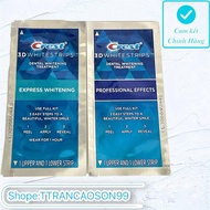 Crest 3D White Teeth Whitening Strips - USA
