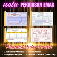 NOTA TOKO MAS CUSTOM / NOTA TOKO FREE DESIGN ZAIN