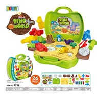 Dough DINOSAUR WORLD TOY DINOSAUR MOLDING TOY