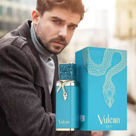 Fragrance Vulcan Feu Middle Eastern Dubai Arabic Perfume Unisex Long-Lasting Fragrance Eau De Parfum