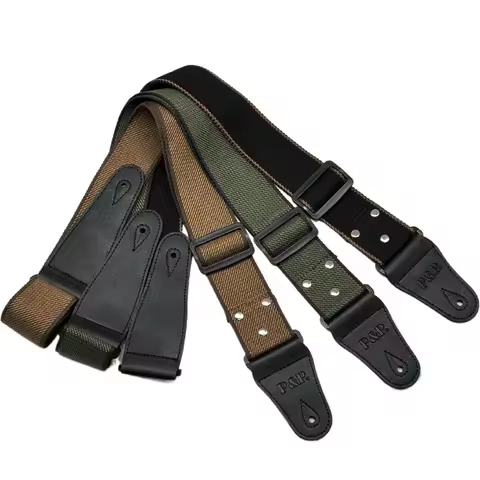 Adjustable Guitar Strap Acoustic Folk Guitar Belt for Acoustic Electric Bass Guitar Musical Accessor