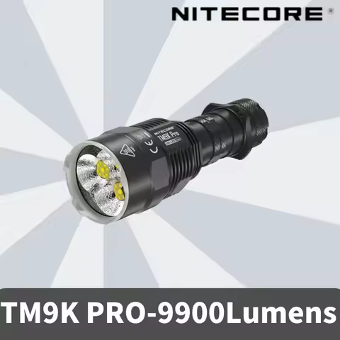 NITECORE TM9K PRO 9900Lumens Type-C Rechargeable Flashlight
