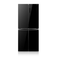 HAIER ตู้เย็น 4 ประตู (13.6 คิว, สี Glass Black) รุ่น HRF-MD350 GB ตู้เย็น Multi Door HRFMD350