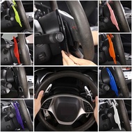 For Chevrolet Corvette C7 Z06 ZR1 2014-2019 Aluminum alloy Car Steering Wheel Paddle Shifter trim co