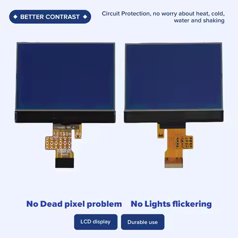 Durable-A2C53119649 Dashboard Instrument Cluster LCD Display For 407 407SW 407 Coupe VDO Group 96581