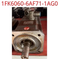 Used test ok 1FK6060 6AF71 1AG0 Synchronous servo motor 1FK6 6 pole motor 6.0Nm, 100K, 3000 rpm Natu