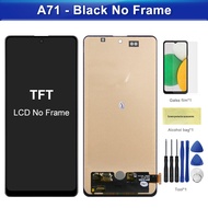 Super Amoled A71 Screen Assembly for Samsung Galaxy A71 A715F A715F/DS Lcd Display Digital Touch Scr