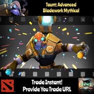 Dota2 Tinker Taunt: Advanced Bladework Mythical