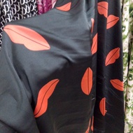 Imported floral satin fabric - patterned satin fabric - meter satin fabric - super satin fabric - sa
