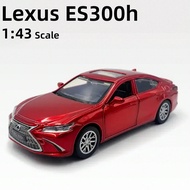 Xe mô hình'sưu tầm Lexus Es300H màu đỏ tỉ lệ 1:43, đồ chơi hợp kim mô phỏng dành cho trẻ em, hoàn hả