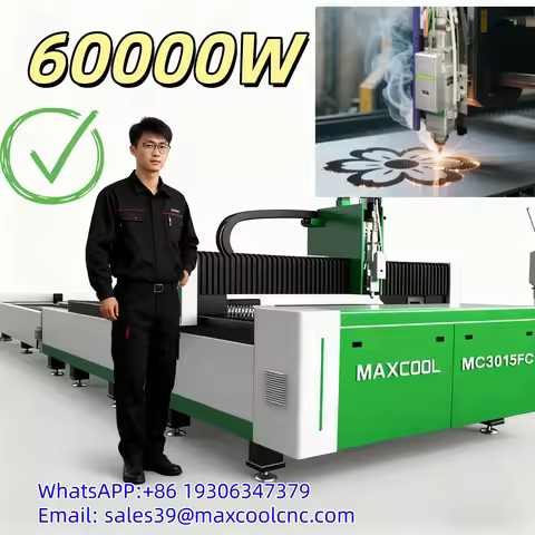 2025 Cost-effective Laser Cutting System Metal Laser Cutter Wood Laser Cutter with Raycus Generator 