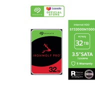 SEAGATE IRONWOLF PRO NAS HDD 32TB 7200RPM 512MB SATA 6GB/S 5YRS รุ่น ST32000NT000