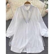 Df101 >> Risa Jumbo Tunic Women's Top Mix Tile BIG Size