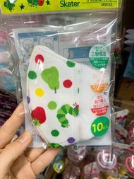 現貨 日本原裝正品 SKATER 兒童立體口罩 10枚（My Melody / 毛毛蟲）