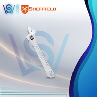 SHEFFIELD Heavy duty Adjustable Wrench (6'' - 12'') Cr-V Steel Switch Spanner Spanar Hidup 活动扳手