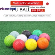 [playground] 42Mm Mixed Color Foam Solid Sponge Soft Indoor Golf Practice [New]