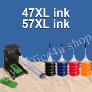 Compatible CANON PG47 PG-47 PG 47 (BLACK), CL57 CL-57 CL 57 CL57s (COLOUR) refill ink for E3170 E400 E410 E460 E470 E480
