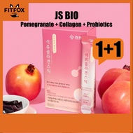 [3in1] Beauty Supplement Korea Collagen Stick jelly &17 Probiotics & Pomegranate 10 bag+10 bags / Co