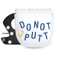 Do Not 3putt Golf Mallet Putter Cover for DF3 Headcover with Magnetic Closure Elegant Embro