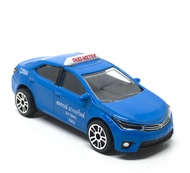 Majorette Toyota Corolla Altis - Thai Taxi - Blue Color /Wheels D5S /scale 1/61 (3 inches) no Packag