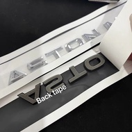 โลโก้ Aston Martin - ASTON MARTIN (ในตัวอักษรภาษาอังกฤษ) - สัญลักษณ์ท้ายรถ - สติ๊กเกอร์กันชนหลัง - ก