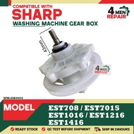 EST708 / EST7015 / EST1016 / EST1216 / EST1416 COMPATIBLE WITH SHARP SEMI-AUTO WASHING MACHINE GEAR 