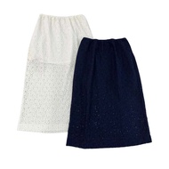 Lace midi skirt - long Lace skirt
