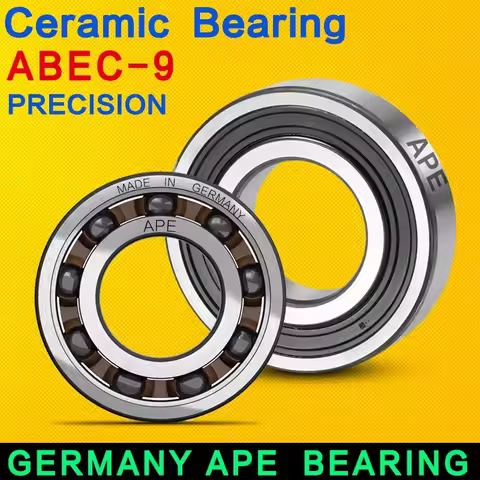 1 pcs germany hybrid ceramic bearing H 6001 6000 6003 6200 6201 6004 6005 6202 6203 RS 2RS ceramic b