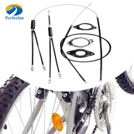 Perfeclan Inner Outer Brake Cable for BMX Hybrid Bike Cable Housing And Rear 1''