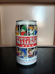 J league啤酒罐（三得利限定版生啤酒）